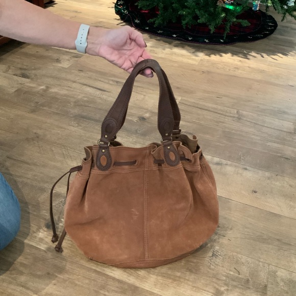 Lucky Brand Tan Leather Hobo Bag - Picture 3 of 8